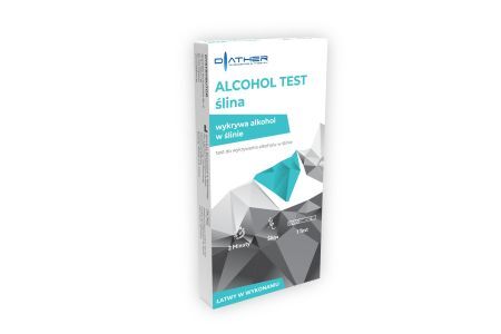 DIATHER Test Alkohol ze śliny
