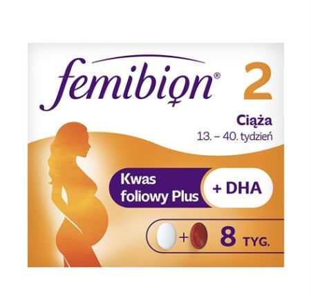 Femibion 2 Ciąża tabletki powlekane+kapsułki miękkie