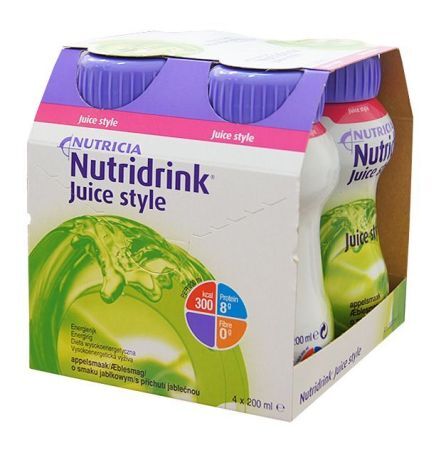 Nutridrink Juice Style  Jabłkowy 200ml 1 butelka