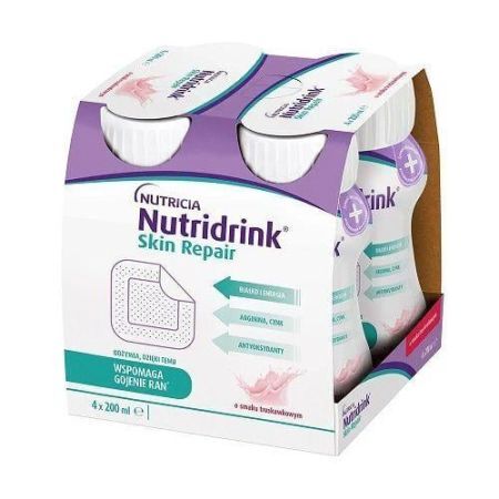 Nutridrink Skin Repair Truskawkowy 4 butelki