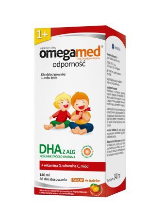 Omegamed® Odporność 1+ syrop 140ml