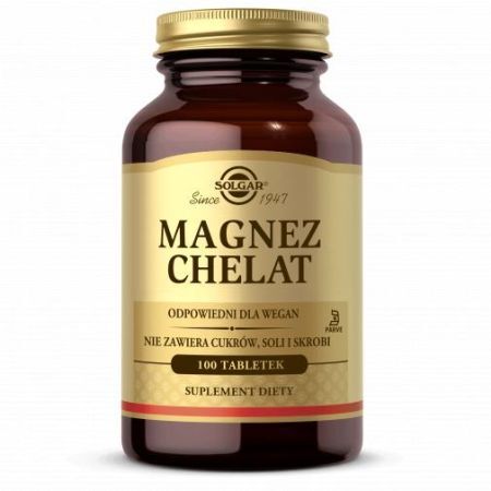 SOLGAR Magnez chelat aminokwas