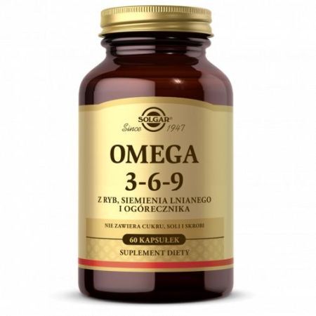 SOLGAR Omega 3-6-9 kapsułki